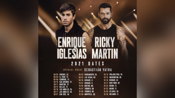 Enrique Iglesias & Ricky Martin at Don Haskins Center