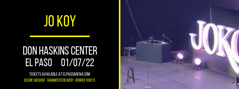 Jo Koy at Don Haskins Center tickets Jo Koy at Don Haskins Center