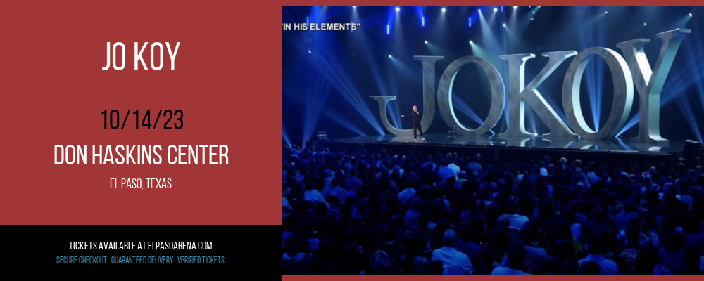 Jo Koy at Don Haskins Center