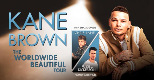 Kane Brown, Chris Lane & Russell Dickerson at Don Haskins Center