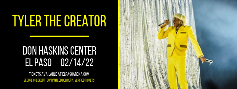 Tyler The Creator at Don Haskins Center tickets Tyler The Creator at Don Haskins Center