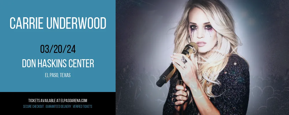 Carrie Underwood at Don Haskins Center